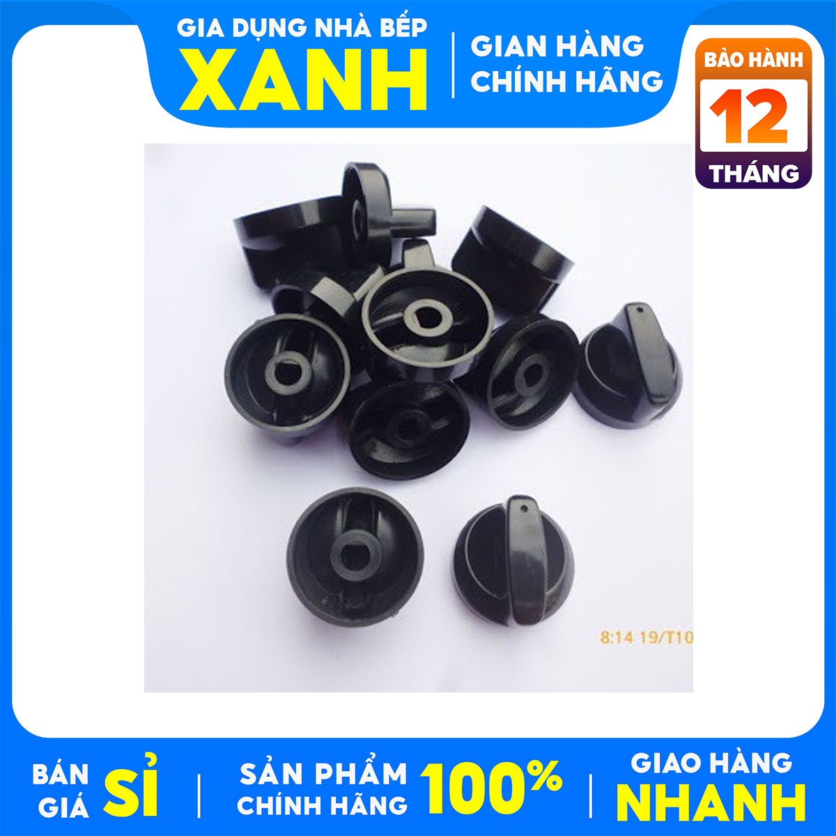 2 Nút bật bếp gas đôi, đơn phổ thông - ( lắp dc hầu hết các loại bếp ga phổ thông)