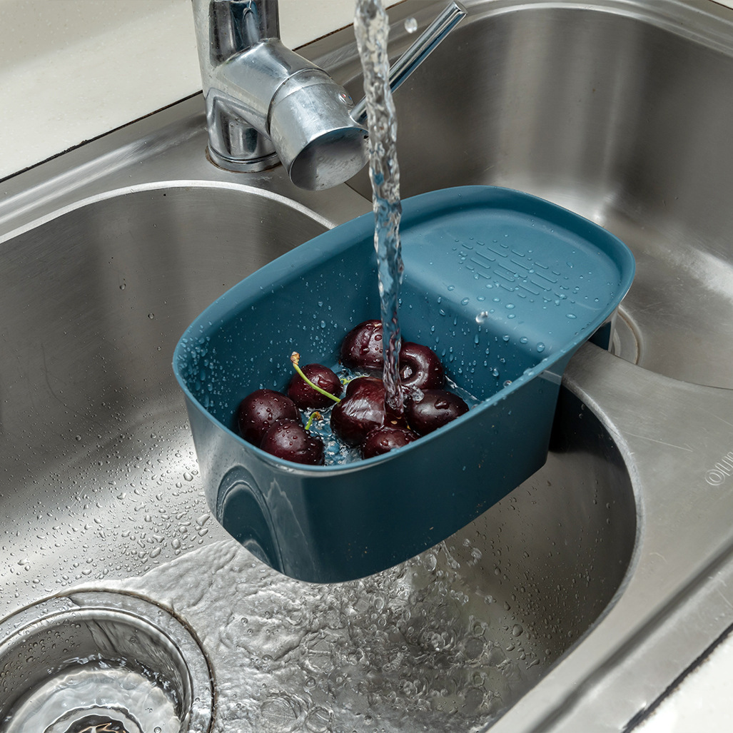 Khay nhựa lọc rác ,rửa hoa quả gắn bồn rửa chén tiện dụng