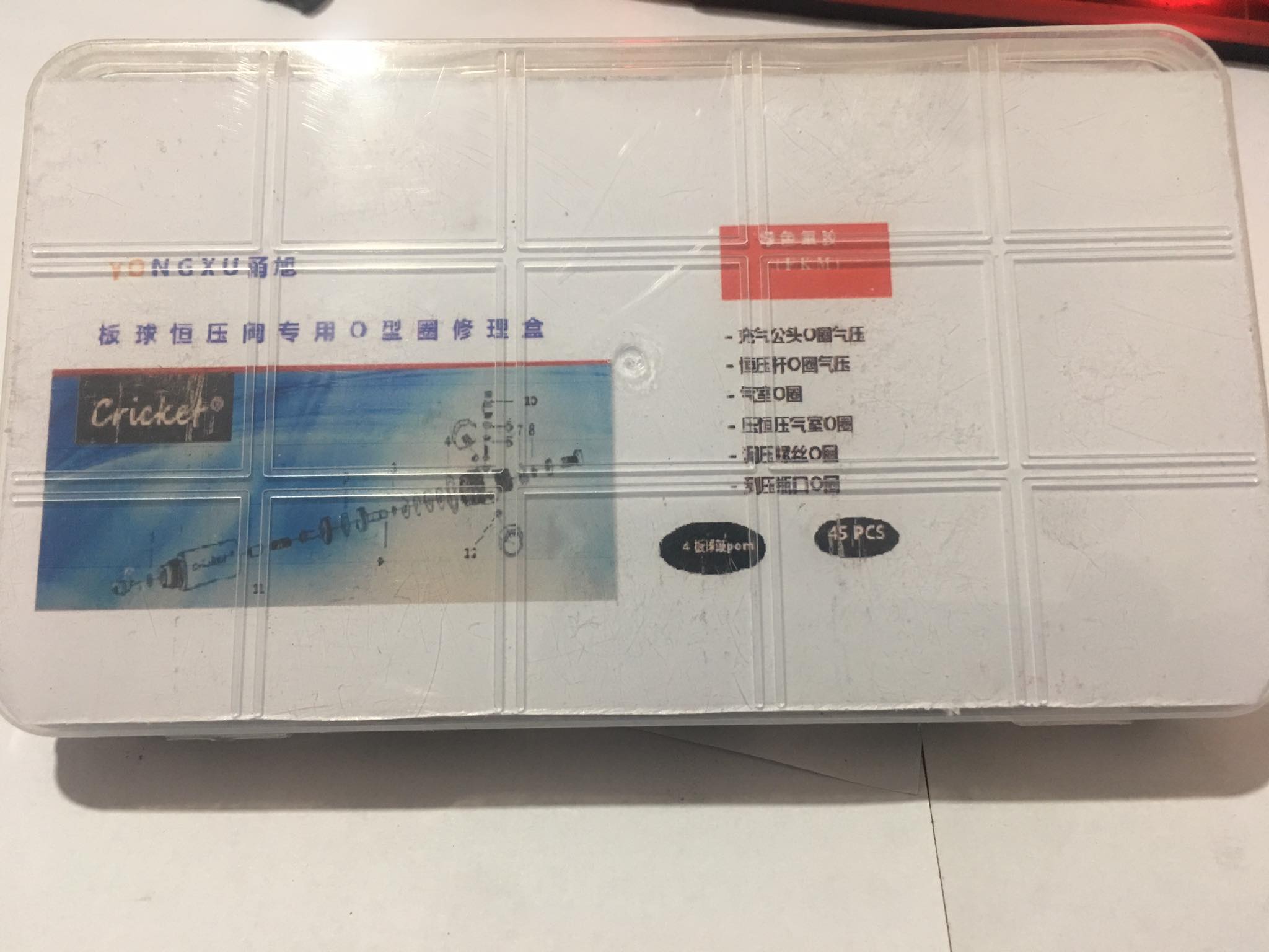 Hộp vòng đệm cao su thay thế crk