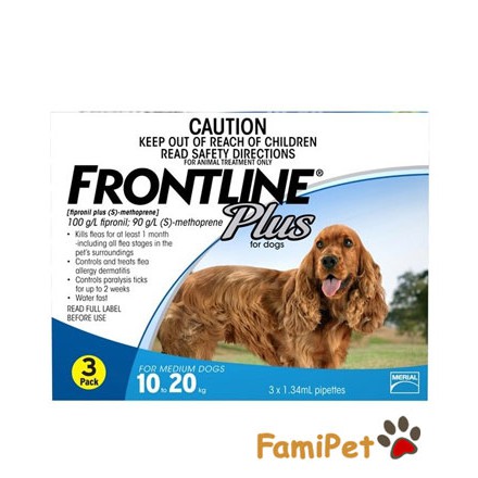 Nhỏ Gáy Trị Ve Rận Cho Chó Frontline Plus - (1 tuýp)