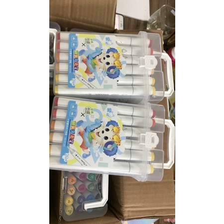 Bút Màu Dạ Marker 2 Đầu Zishu 220