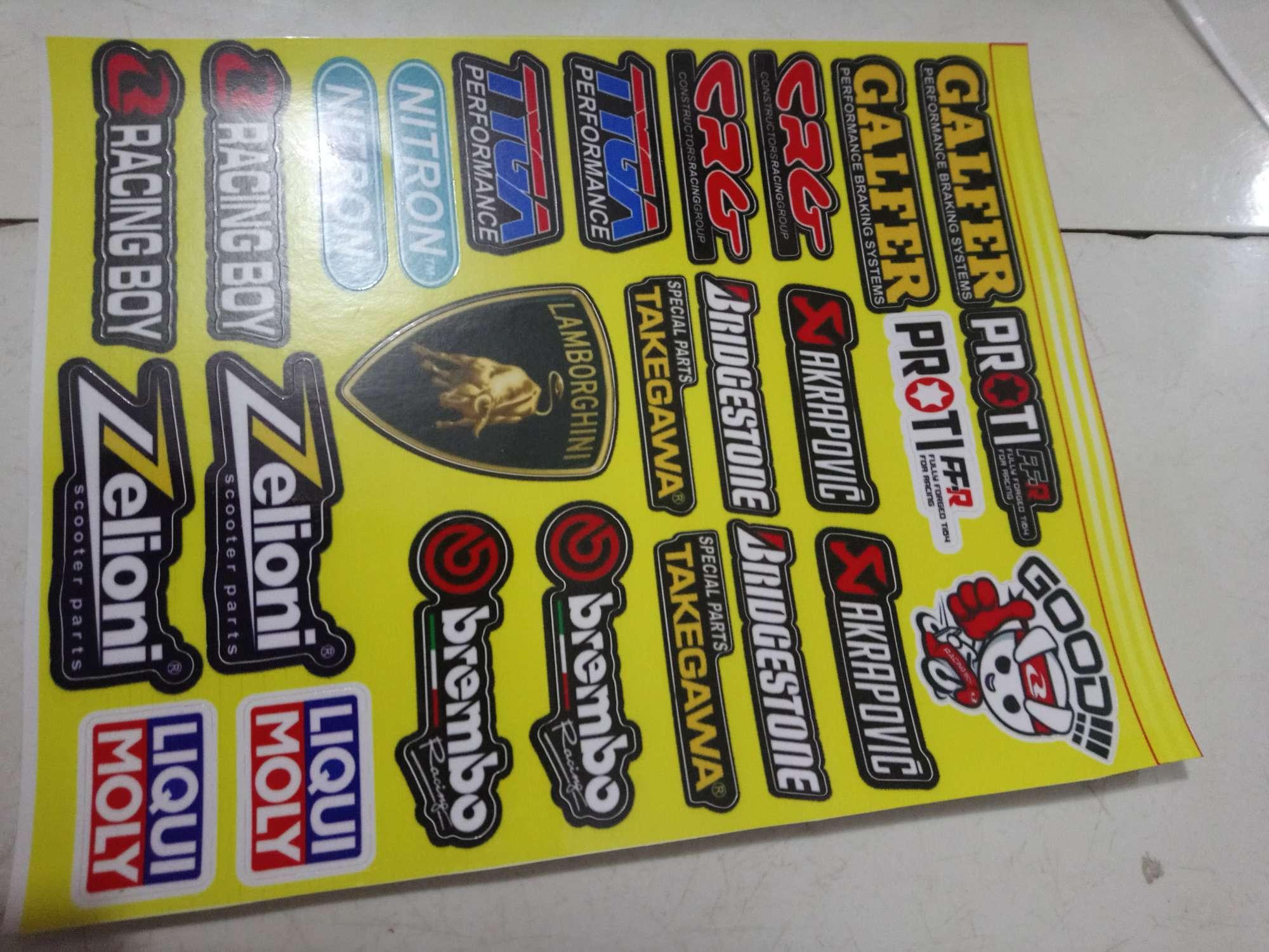 tem tấm logo dán xe máy trọn bộ 18x25cm