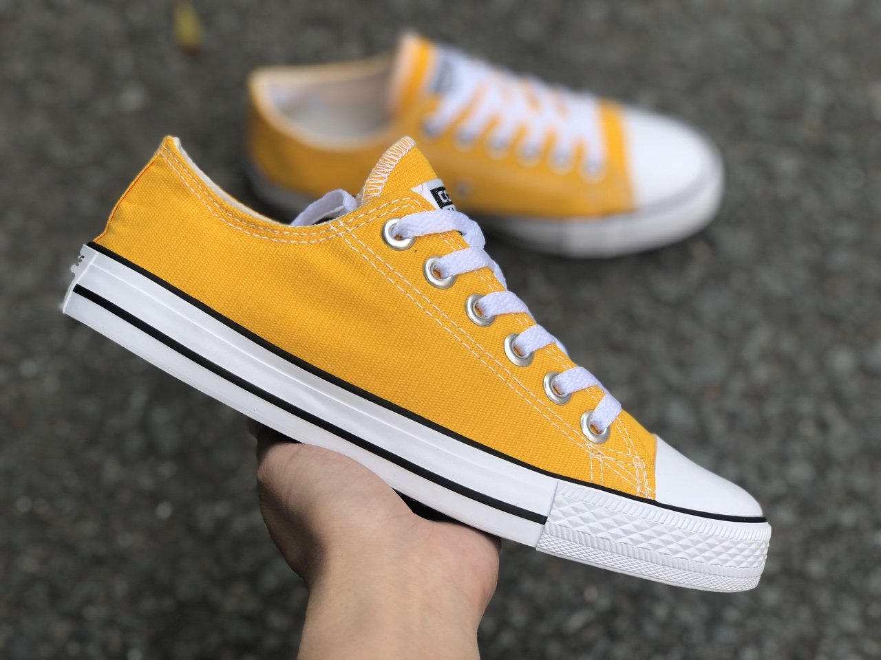 [GIẢM GIÁ GỐC + FULL BOX] Giày Converse 1970s Cổ thấp Vàng [HOT]
