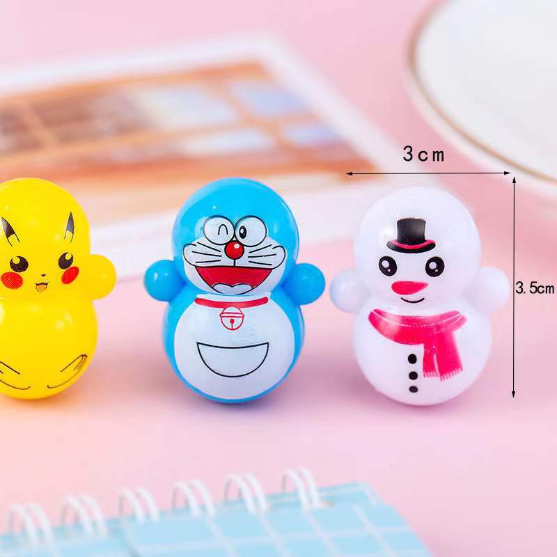 10 Con Lật đật mini - Lật đật đồ chơi cho bé