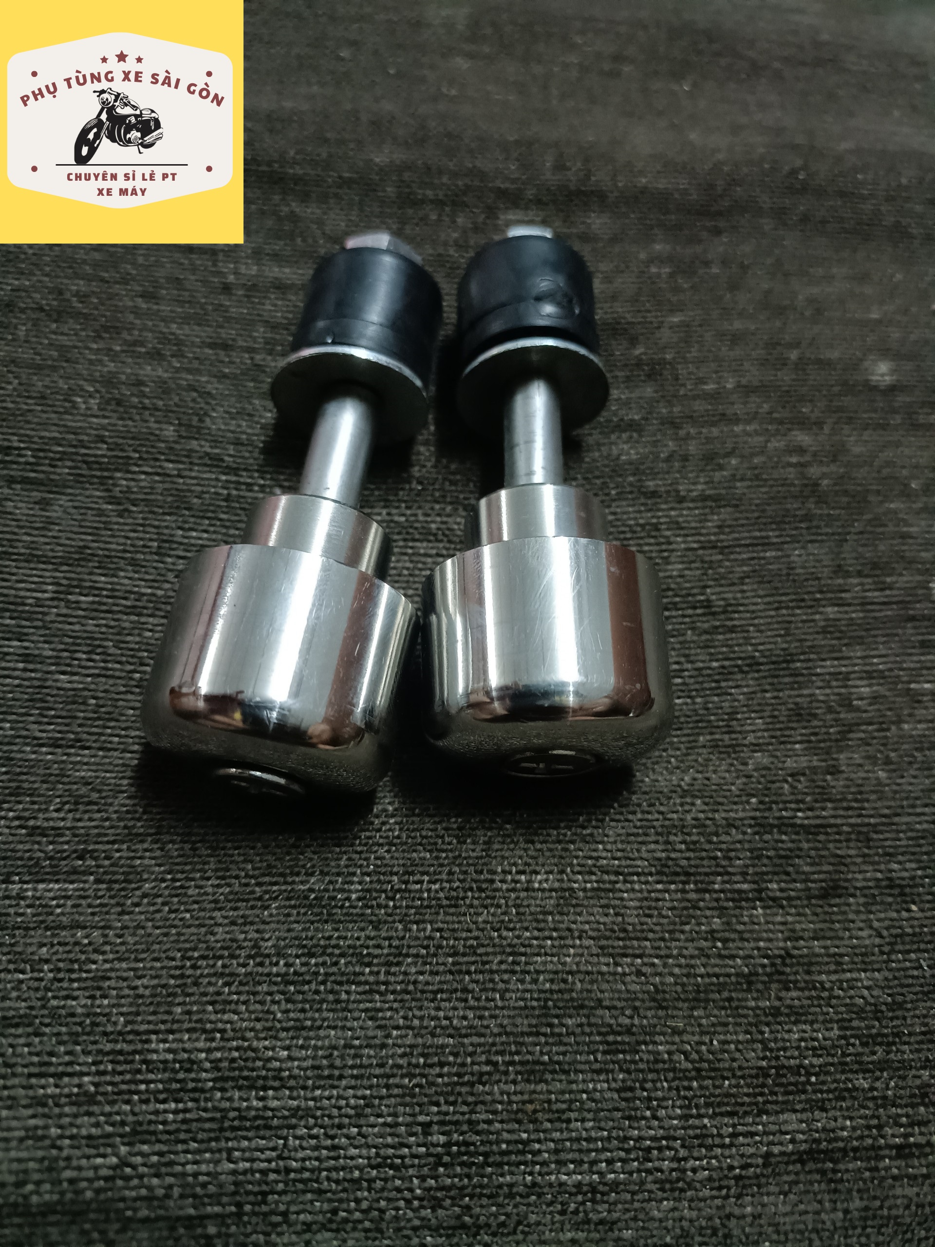 Gù tay lái cho xe Wave inox đặc