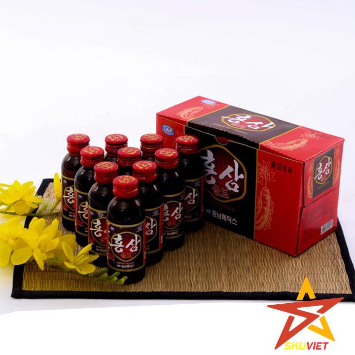Combo 10 Chai Nước Hồng Sâm Hàn Quốc 100ml