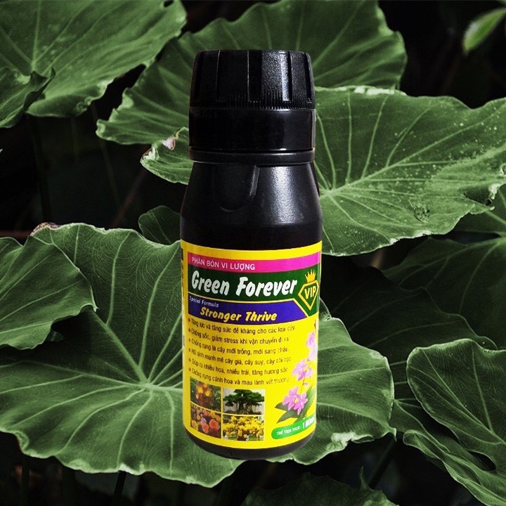 PHÂN BÓN VI LƯỢNG GREEN FOREVER - chai 100ml Stronger Thrive