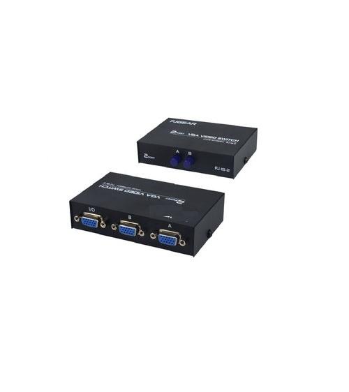 Bộ chia VGA Video Switch (2 CPU ra 1 Màn hình) - Bộ gộp VGA 2 vào 1 ra