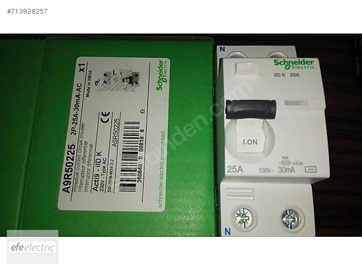 [HCM] CẦU DAO TỰ ĐỘNG ACTI 9 schneider  - RCCB RCBO (CHỐNG GiẬT dòng rò 30mA)
