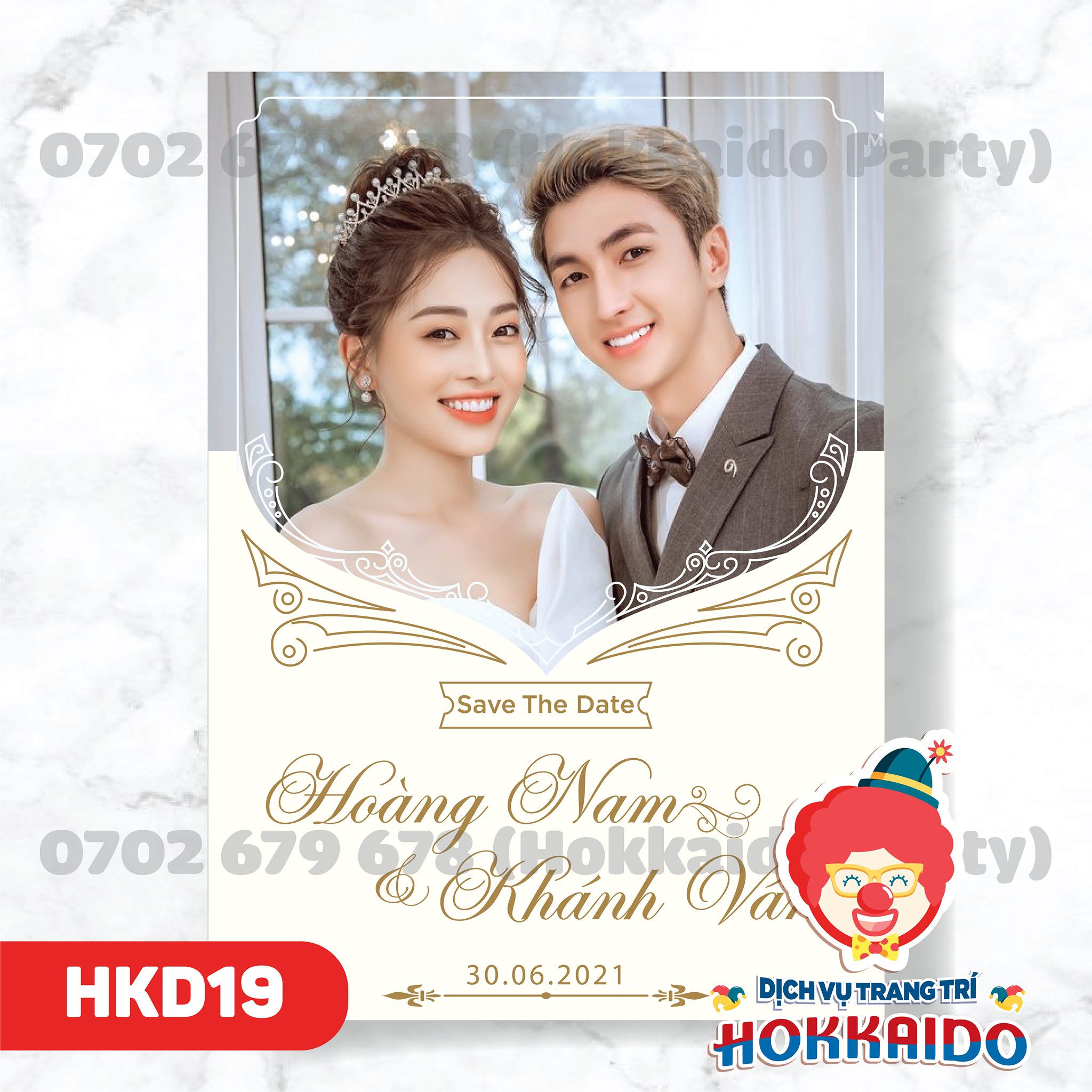 Bảng Để Cổng Cưới