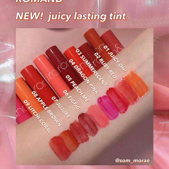 [HCM]Son Tint Lì Juicy Lasting Tint