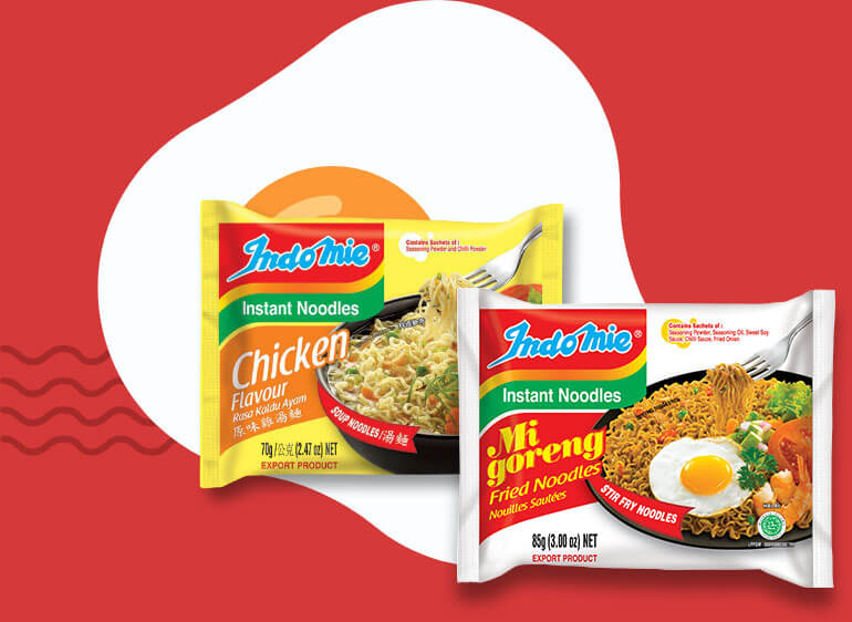 Mì Indomie hàng Indonesia  (Chọn Giao Hàng 2h giúp shop )