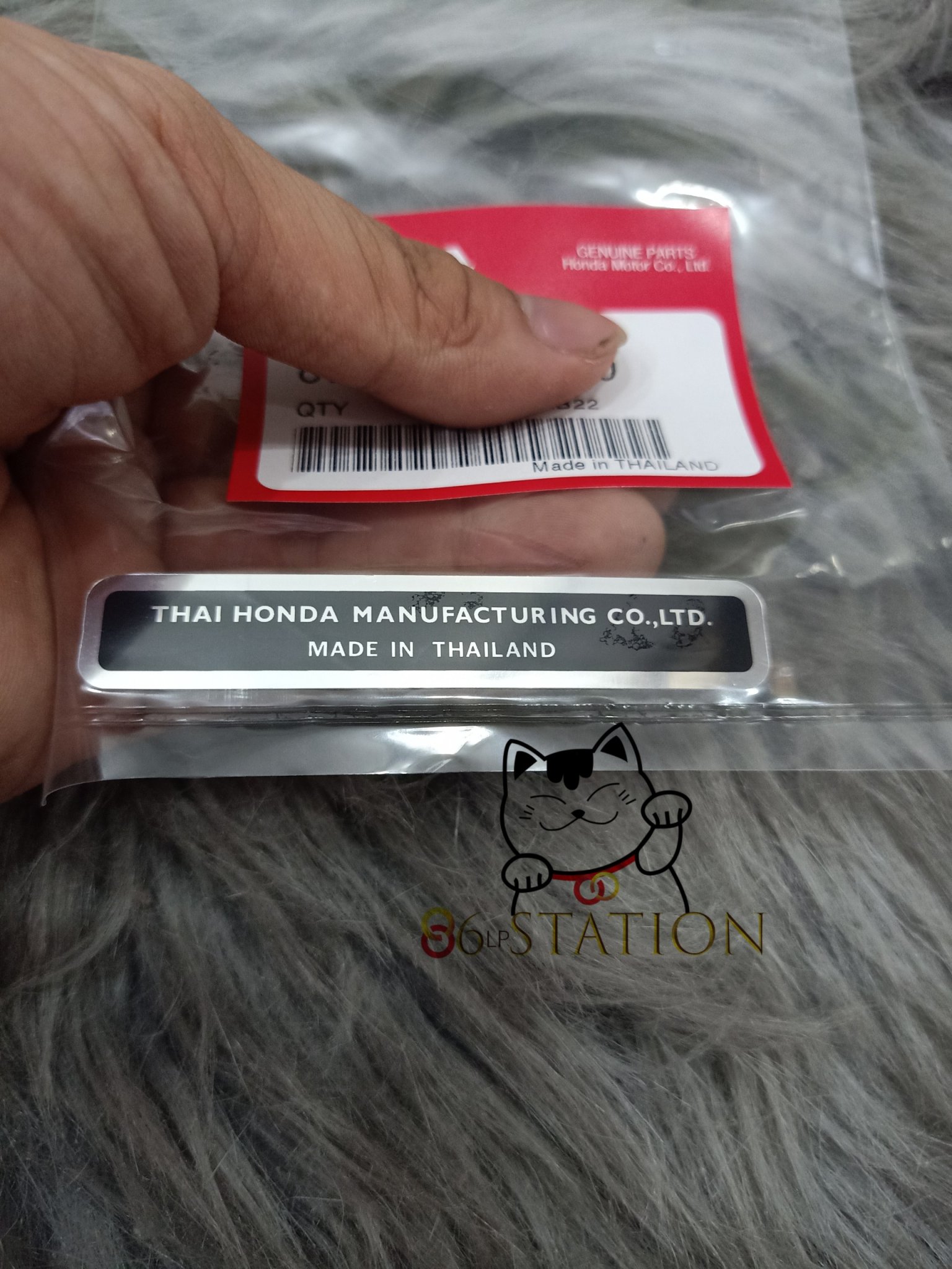 tem dán gắp wave dream chính hãng honda thái lan