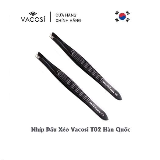 Nhíp vacosi slanted tweezers t02 - đầu xéo