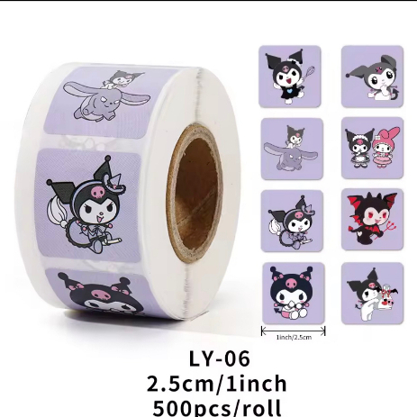 Cuộn hình dán hoạt hình dễ thương
