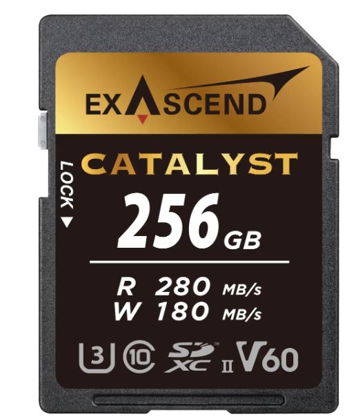 Thẻ nhớ sd v60 - catalyst - 256gb hiệu exascend