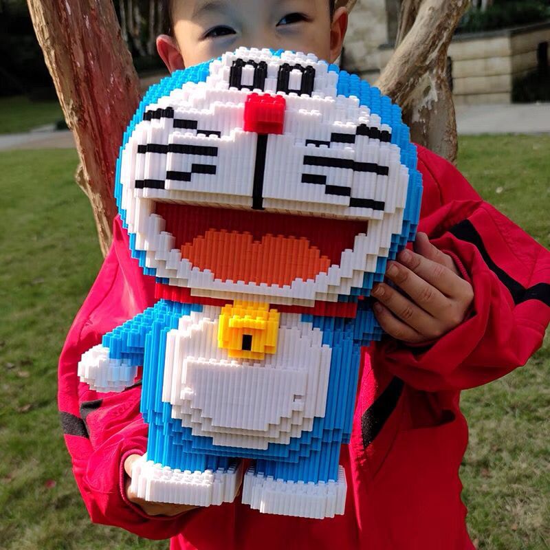 Đồ chơi Mô hình lắp ráp 3D mô hình nhân vật, Doraemon