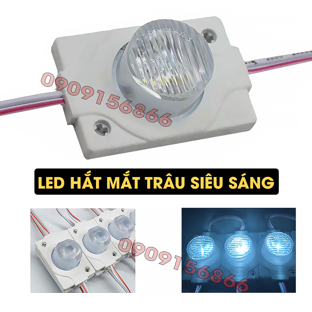 Đèn Led hắt mắt trâu điện 12v