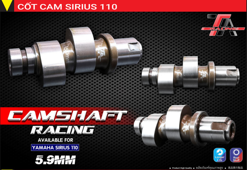 CỐT CAM SIRIUS XĂNG CƠ 5LY 9 ATE