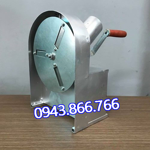 Máy thái hành tỏi , thái lát củ quả quay tay