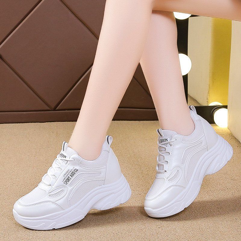 Thanh lý - Giày bánh mì đế độn cá tính cao 7cm full size BM093
