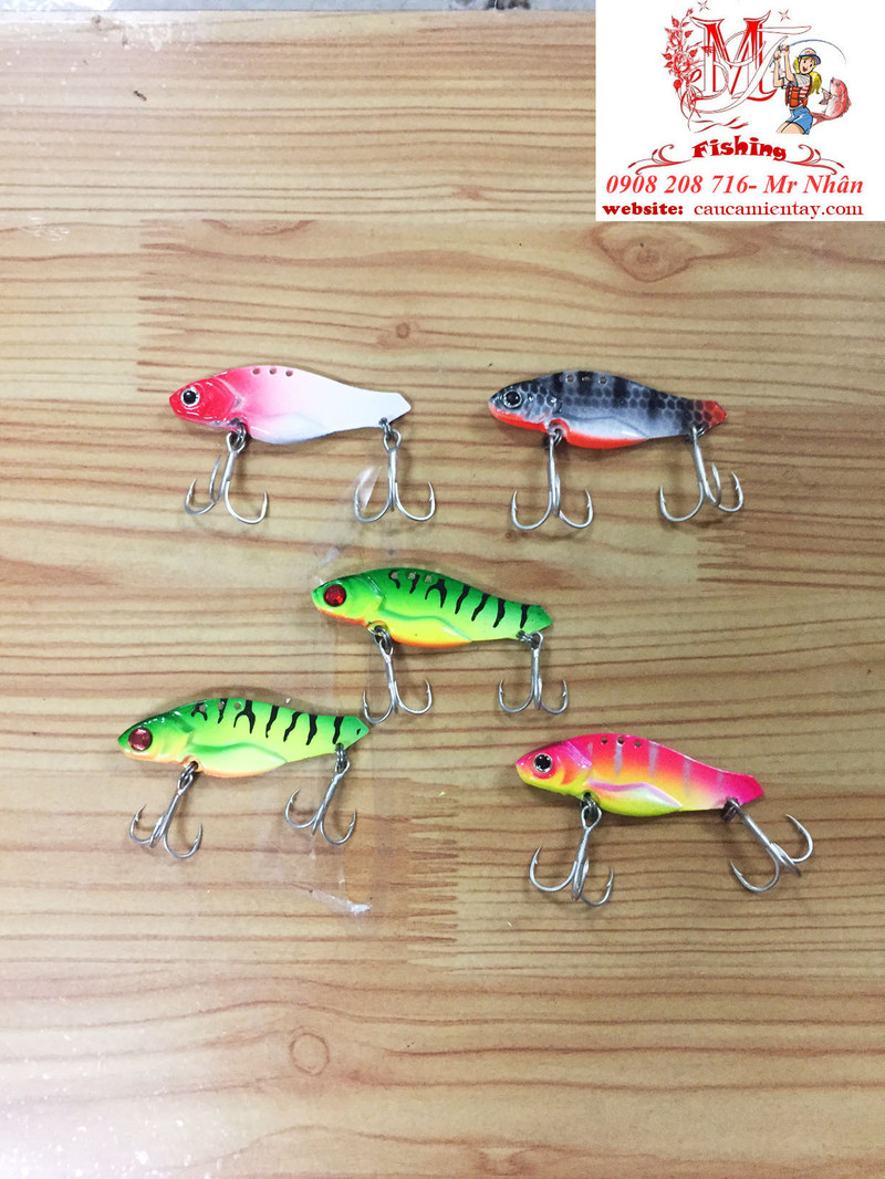 Mồi Lure Cá Lóc Orichi Combo 5 Con Lưỡi BKK