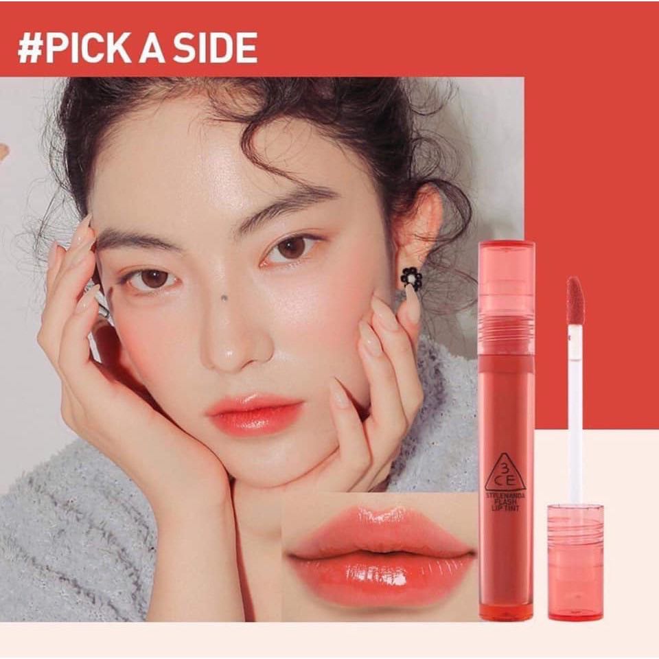 Son Tint Bóng Tỏa Sáng Lấp Lánh 3CE Flash Lip Tint.
