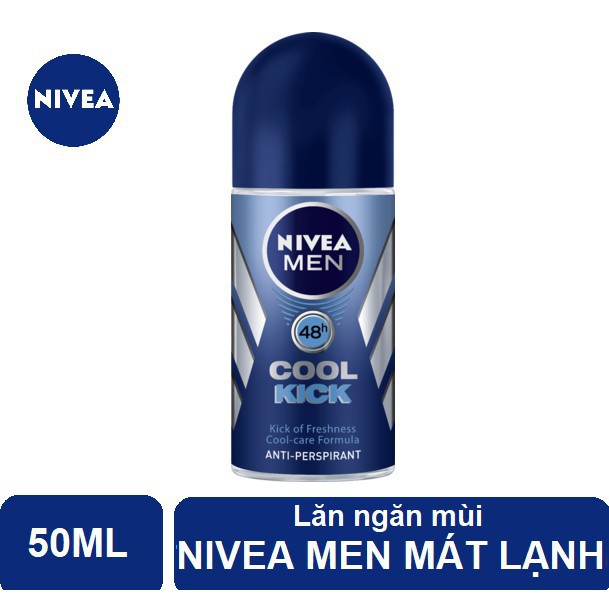 Lăn ngăn mùi Nivea men Cool Kick 50ml