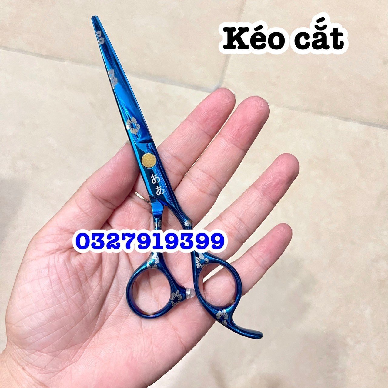Bộ kéo cắt tỉa tóc Nhật 6.0 ( kéo hoa )
