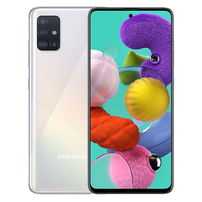 Điện thoại Samsung Galaxy A51 (6GB/128GB)- Bộ 4 camera sau chính 48MB Màn hình tràn viền 6.5 Super AMOLED Độ phân giải 2K+ Pin 4500mAh Hàng Chính Hãng - Bảo hành 12 Tháng
