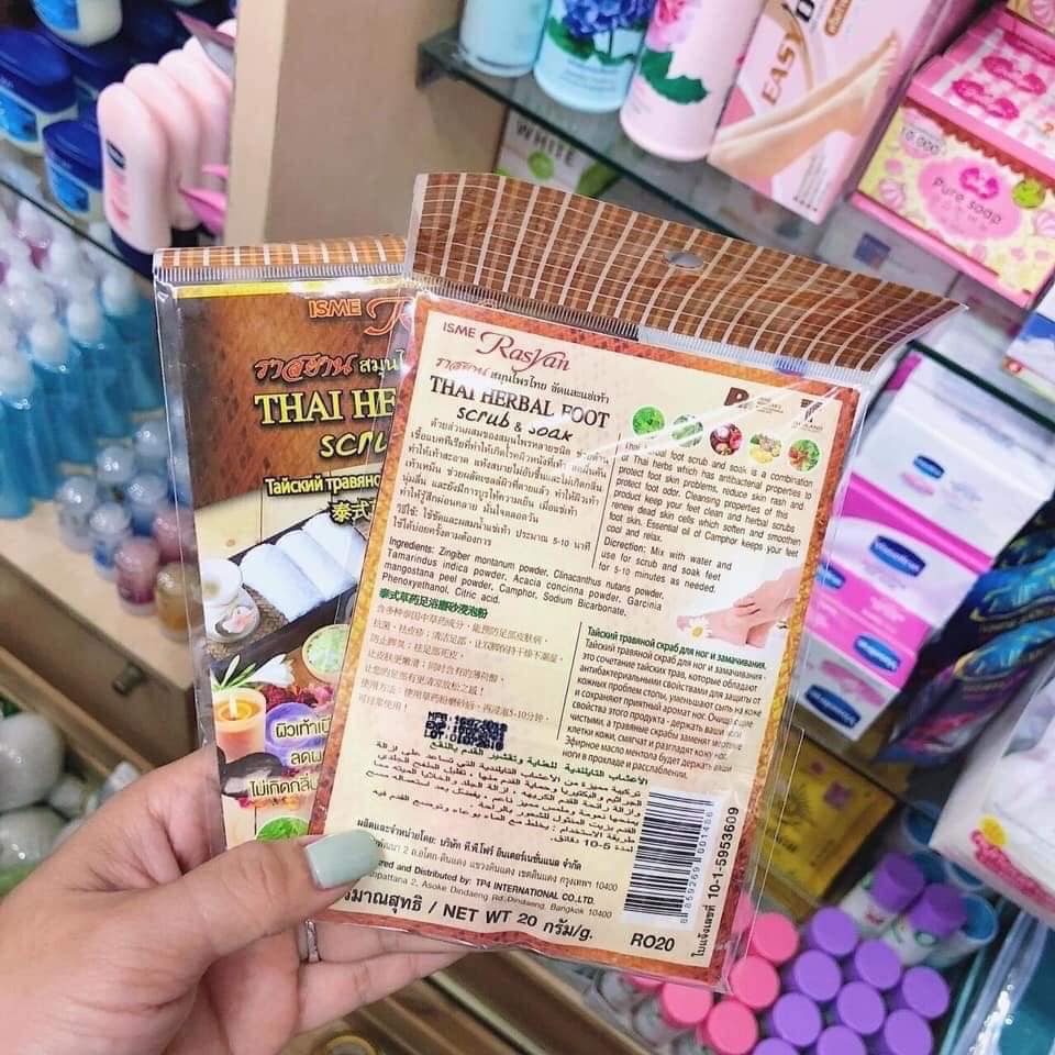 Bột Ngâm Chân Thảo Dược ISME Thái Lan