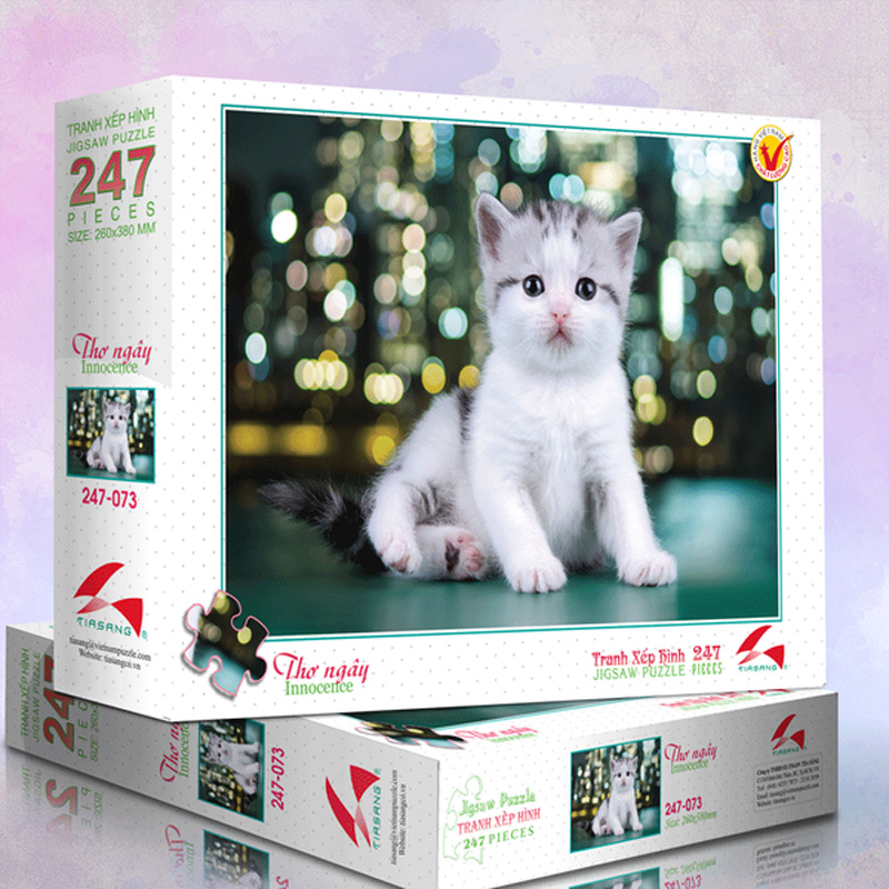 Tranh xếp hình 247 mảnh - Thơ ngây