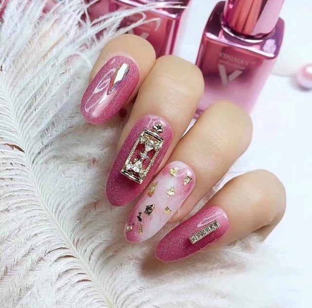 Lông vũ chụp ảnh Phụ kiện Nail (1 chiếc)