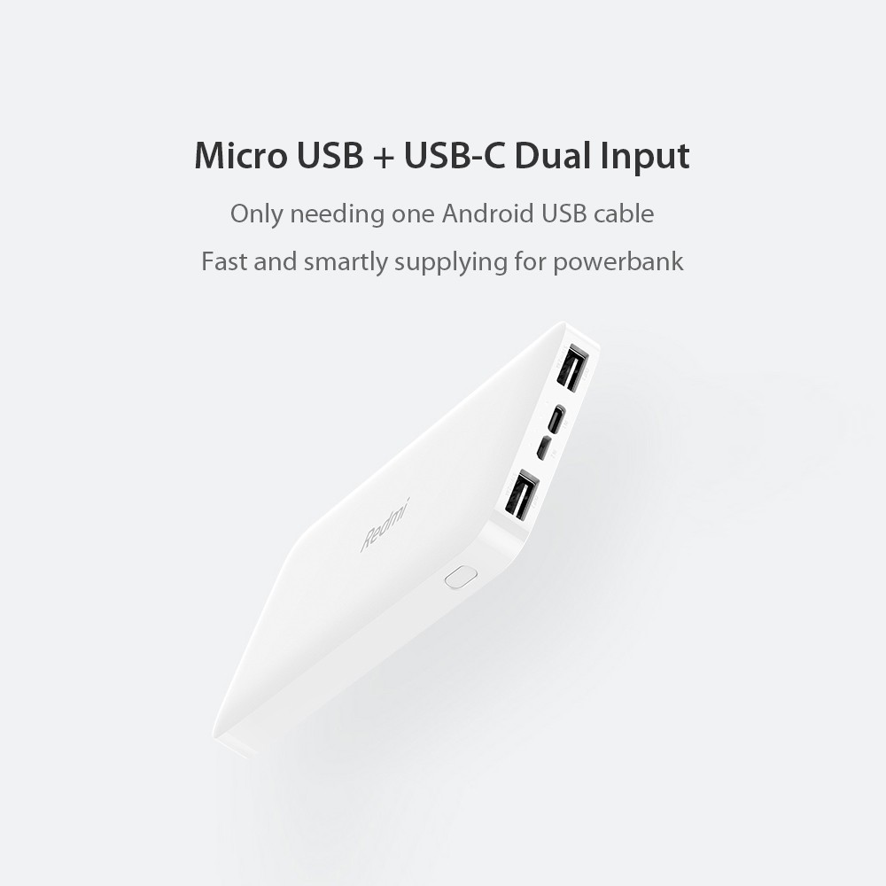 Pin Dự Phòng Xiaomi Redmi 10000mAh Standard Edition