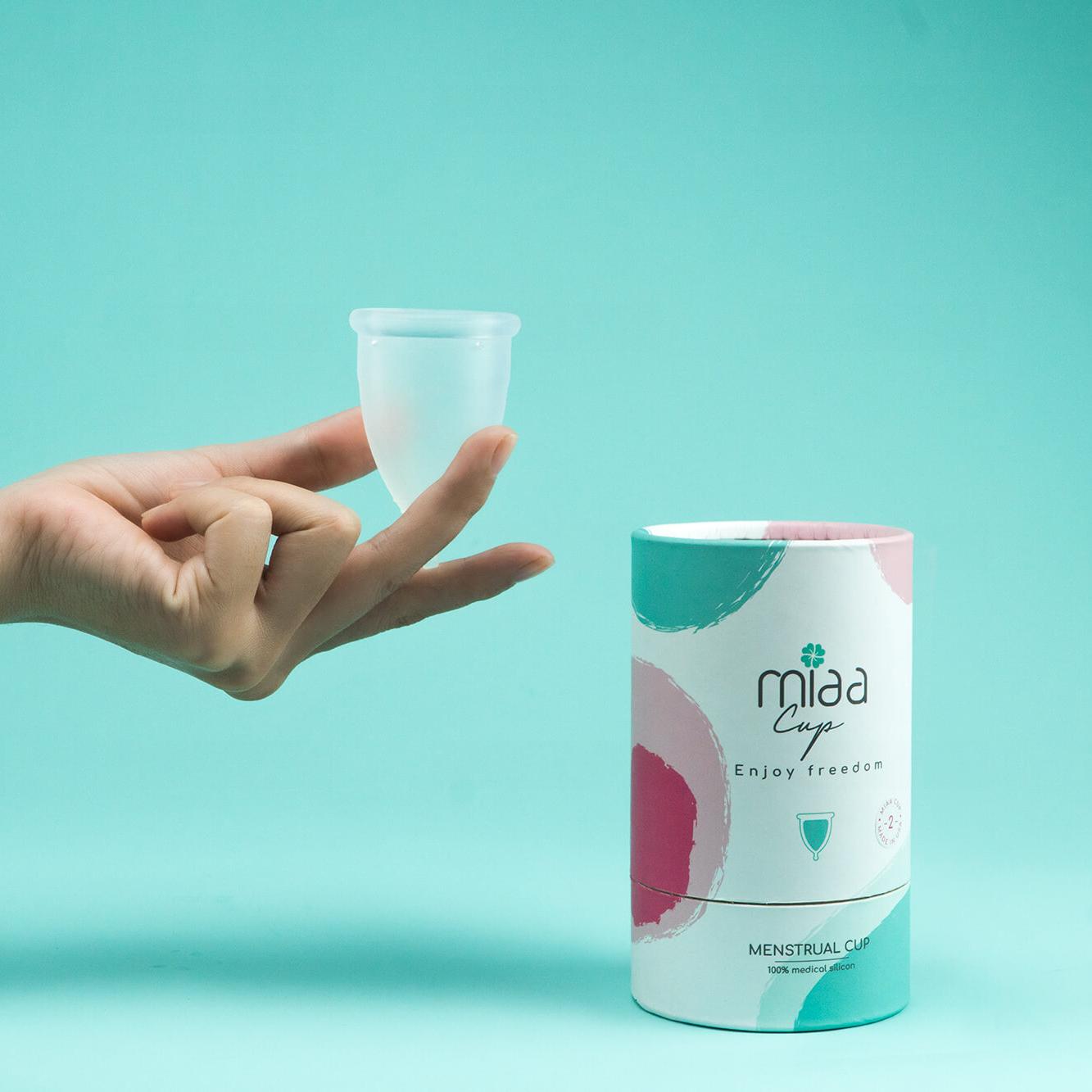 Cốc Nguyệt San Miaa Cup - Size 1, 2