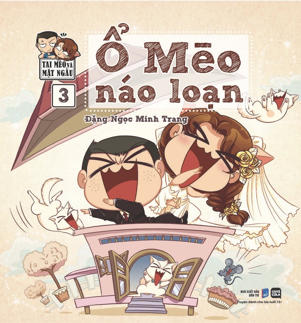 Fahasa - tai mèo & mặt ngầu tập 3 - ổ mèo náo loạn