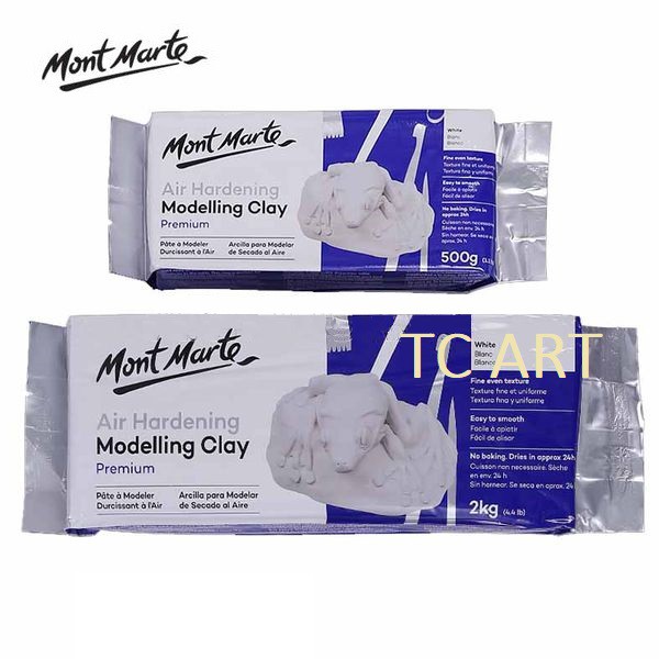[ Tc Art ] Đất Sét Tự Khô Mont Marte Air Hardening