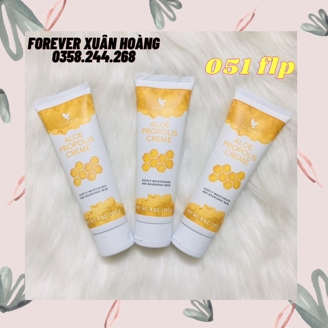 Kem Thâm, mụn, dưỡng ẩm làm sáng da bất ngờ Aloe Propolis 051 flp.