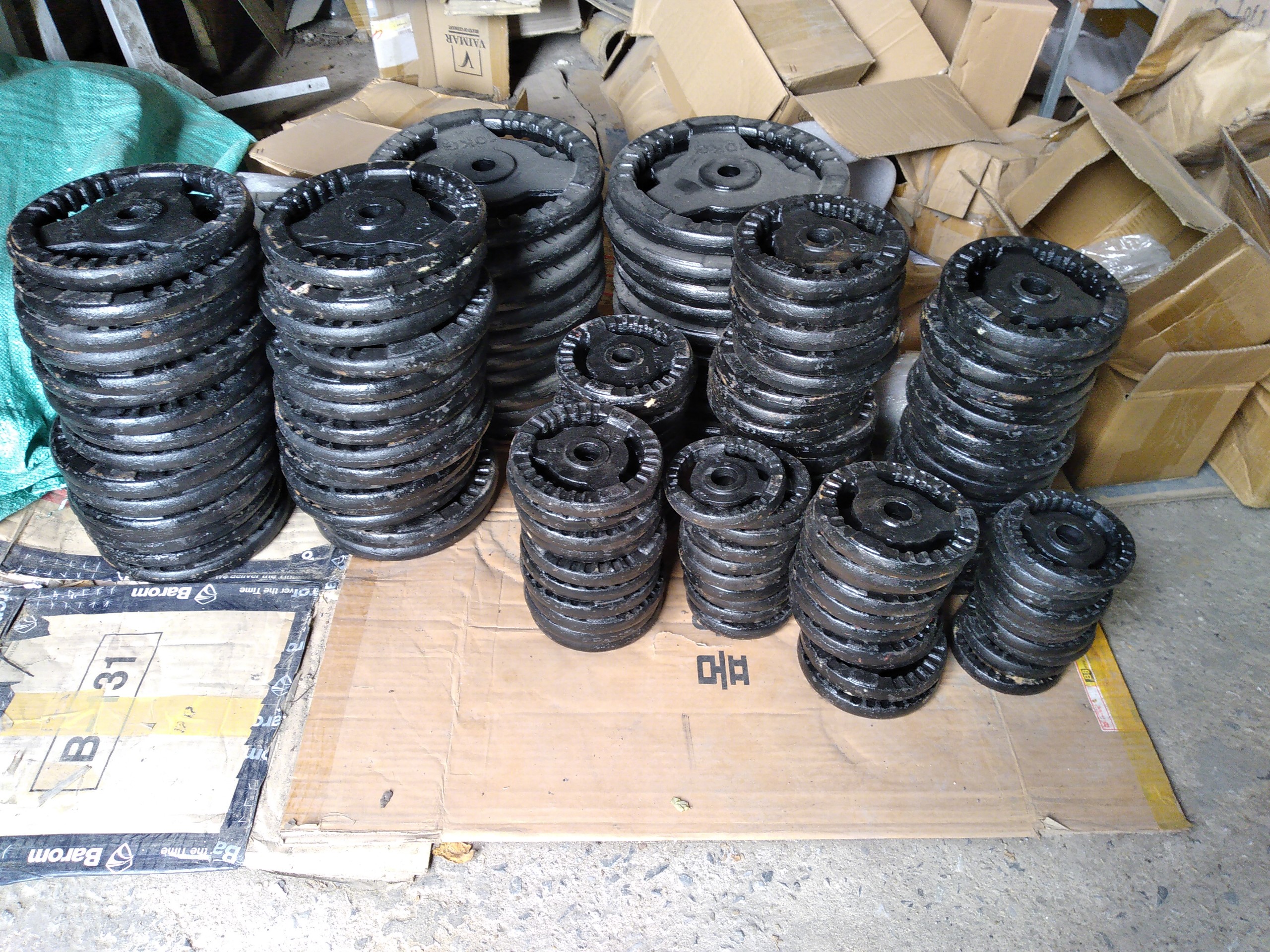 Tạ gang 3kg phi 27