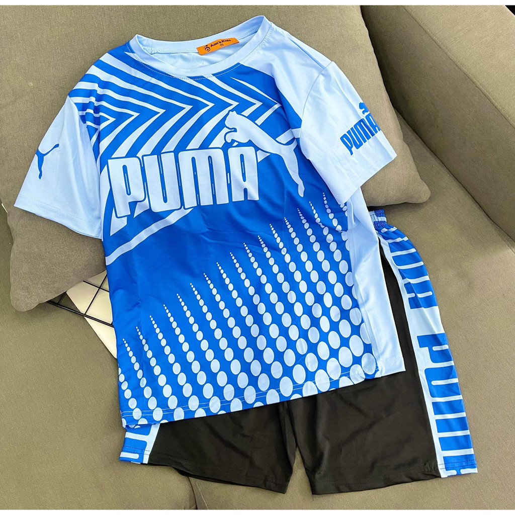 Đồ bộ cho bé trai Tomkids, quần áo bé trai, bộ cộc tay bé trai chất thun lạnh thoáng khí size đại cồ 40-60KG