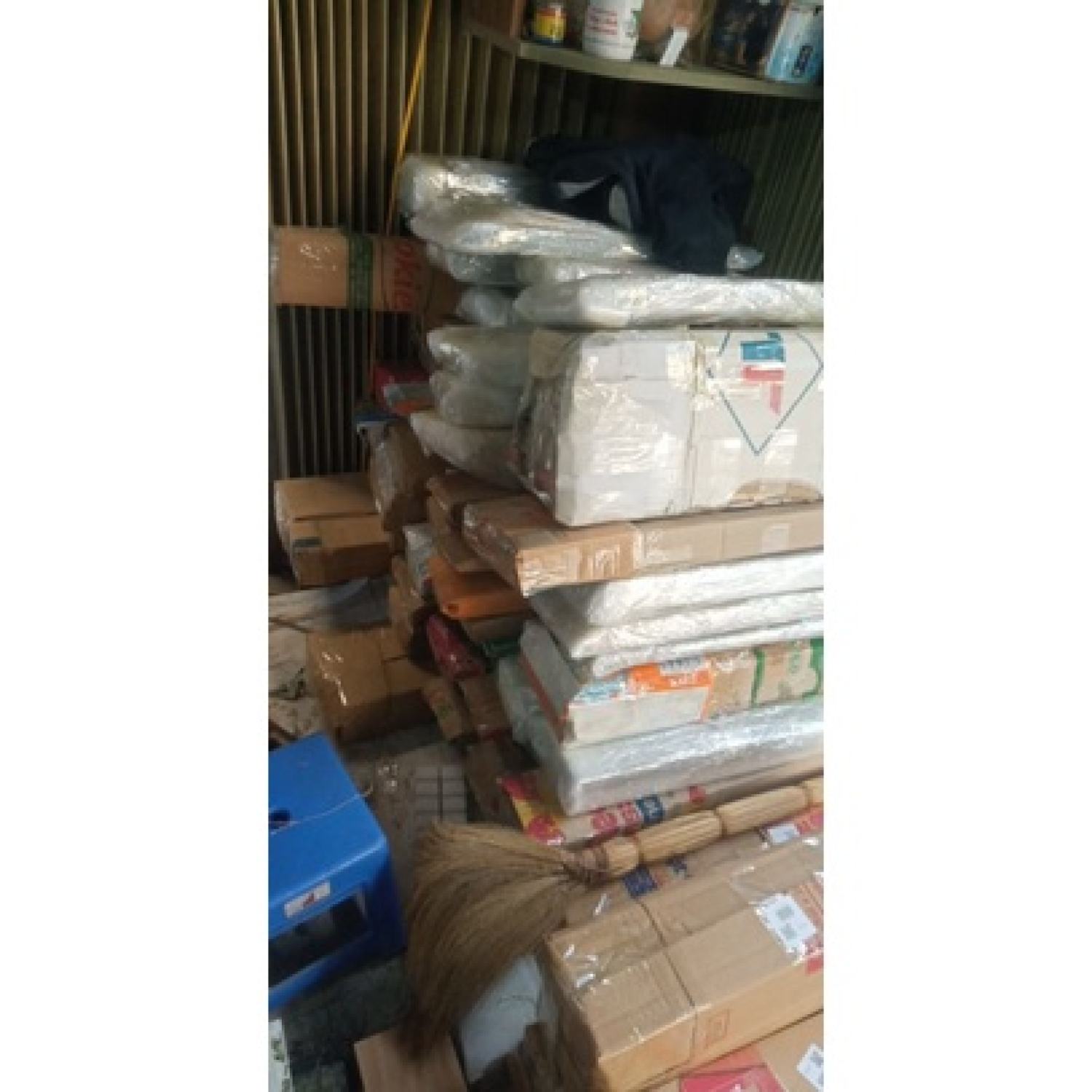 kệ gỗ treo tường + dây