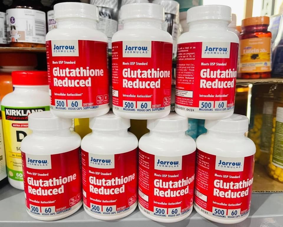 Trắng da trị nám Glutathione Reduced 500mg - 60 viên
