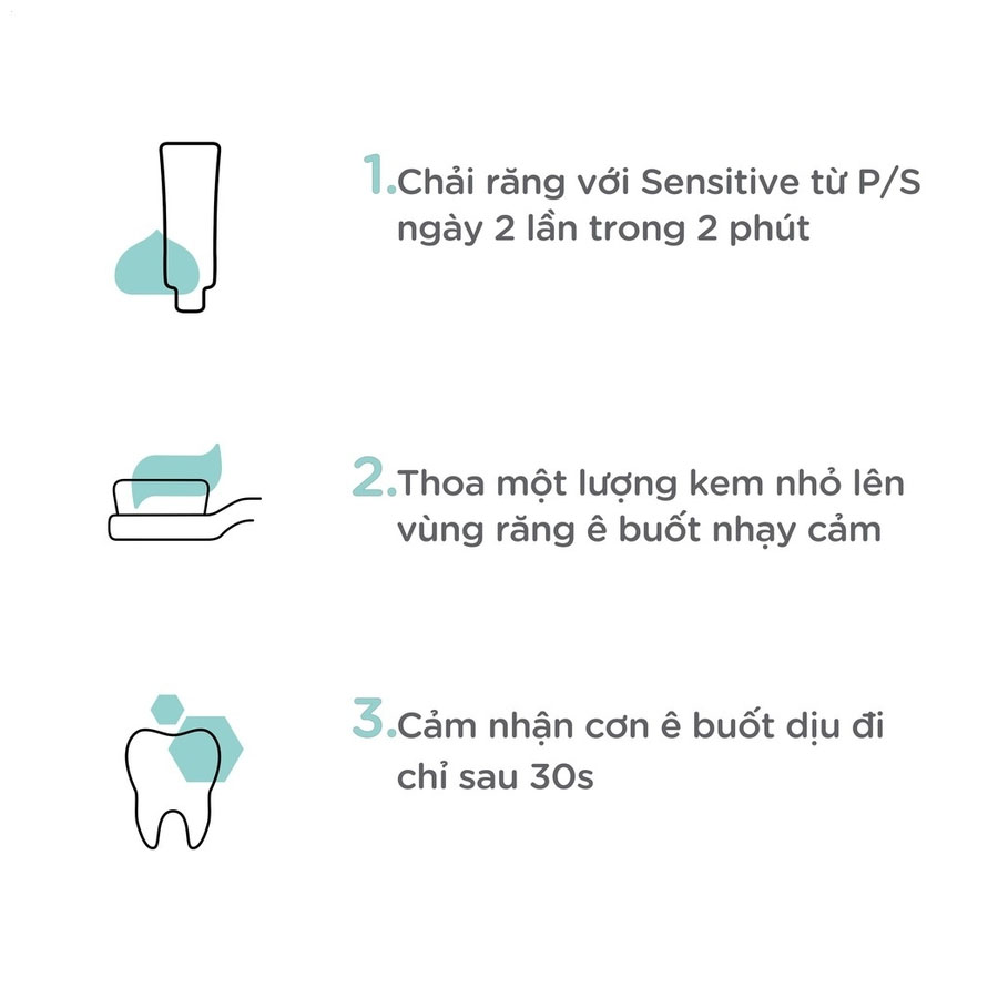 Kem Đánh Răng P/S Sensitive Mineral Expert Original Chăm Sóc Chuyên Sâu 100g