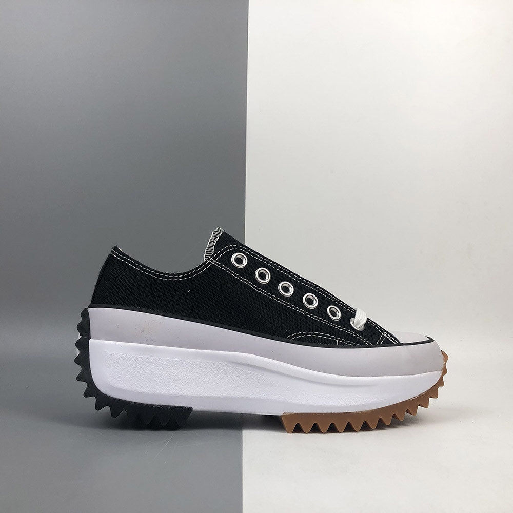 Giày Sneaker Nam nữ Converse 1790s Run Star Hike đen thấp cổ ( Tặng túi converse+ bill + tất)