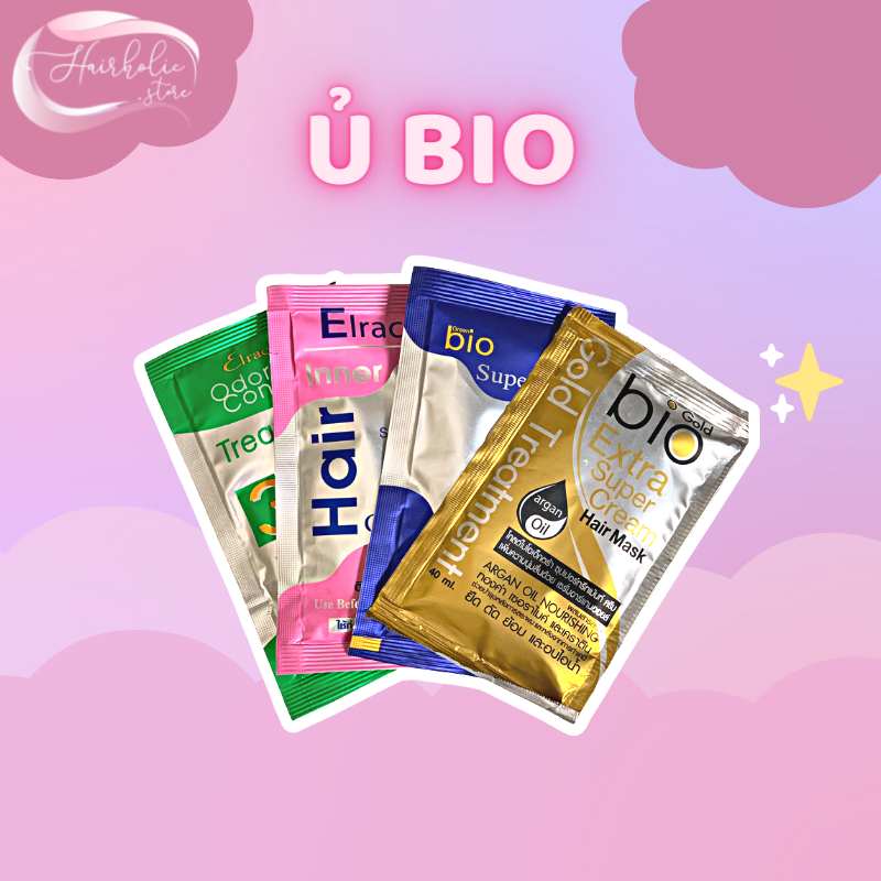 Ủ Bio Hairholic dưỡng tóc, phục hồi tóc hư tổn