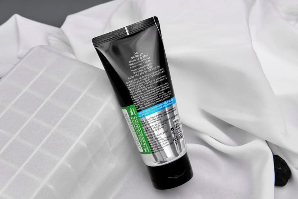 SỮA RỬA MẶT THẢI ĐỘC DABO HYDRATION FOR MEN CHO NAM 120ML