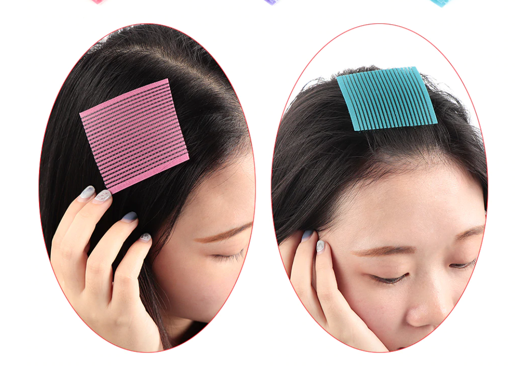 Bộ 2 Miếng Dán Tóc, Miếng Dán Giữ Cố Định Tóc Trang Điểm Rửa Mặt