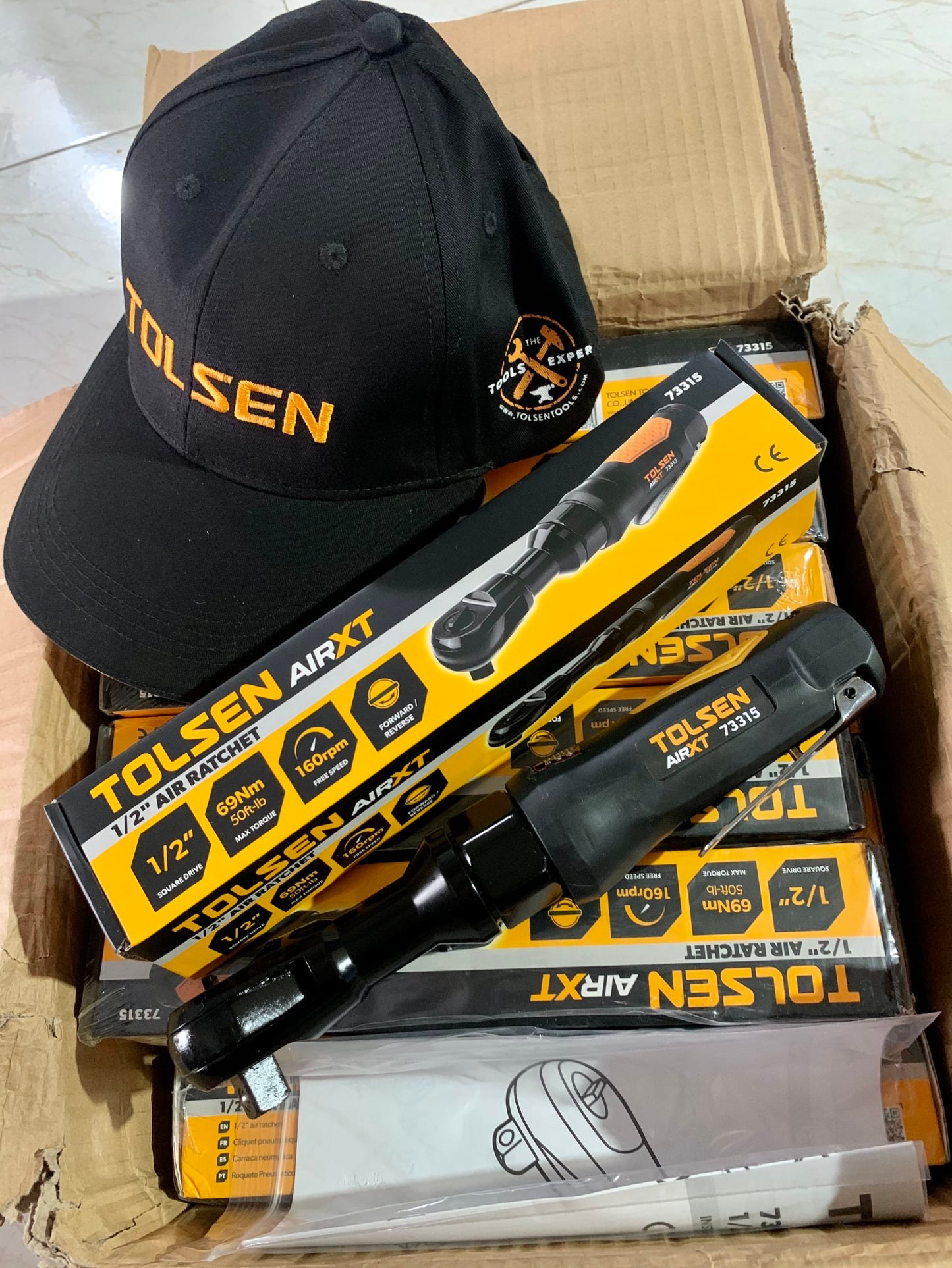 TAY MỞ ỐC NGANG  1/2 TOLSEN 73315