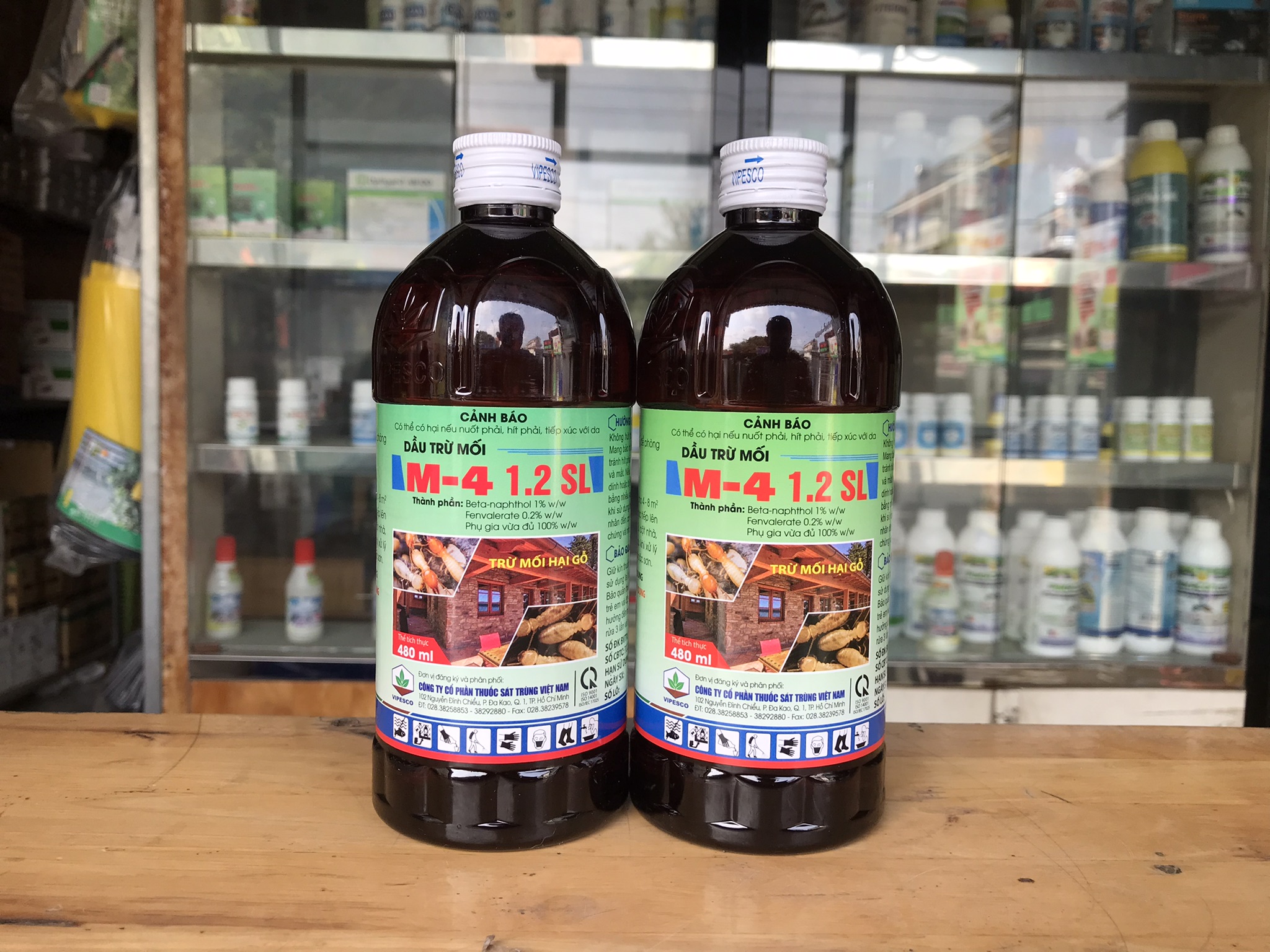 Dầu  trừ mối mọt M4 1.2SL- 480ml