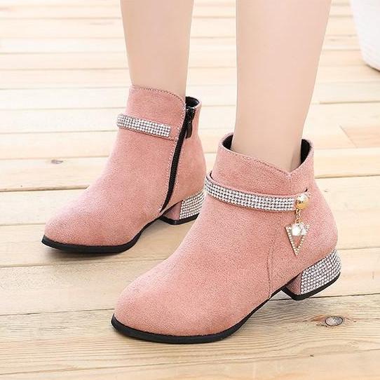 Giá bán Giày Boot cho bé gái phong cách hàn quốc EB002